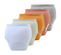 AOOPOO Lot de 5 Culotte Apprentissage Propreté Bébé Fille Garçon Slip Entraînement en Coton Doux Respirante Enfant Couche Culottes d'apprentissage Lavable Anti-Fuite Pantalon pour Bébé 3-24 Mois