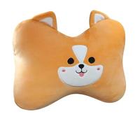 AOOPOO Oreiller de Cou pour Voiture, Coussin de Nuque de Voiture avec Sangle Réglable, Oreiller d'Appui-tête de Voiture Mignon Dessin Animé avec Housse Amovible, Convient aux Adultes et aux Enfants