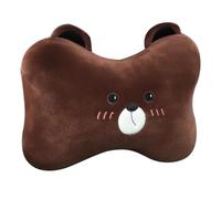 AOOPOO Oreiller de Cou pour Voiture, Coussin de Nuque de Voiture avec Sangle Réglable, Oreiller d'Appui-tête de Voiture Mignon Dessin Animé avec Housse Amovible, Convient aux Adultes et aux Enfants