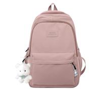 AOOPOO Sac à Dos Scolaire Lycée Ado Étudiant Léger pour Garçon Fille, Sac d'École Travail Voyage, pour Collège et Université, Ordinateur Portable 15,6 Pouces, Daypacks Mode Décontracté avec Pendentif