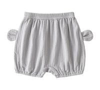 AOOPOO Short d'été pour Bébé Garçon Fille Bloomers Shorty Pantalon Court en Coton à Taille Élastique Short Bouffant Été Décontracté Couleur Unie pour Tout-Petits Enfants 6 Mois-3 Ans Vêtements d'été