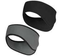 AOOSA 2 Pièces Bandeaux de Hiver, Femmes Hommes Bandeau de Sport, Thermique | Extensible Cache-Oreilles, Bandeaux de Course, Bandeau Cache Oreille pour Sports, Yoga, Danse, Running, Ski, Cyclisme