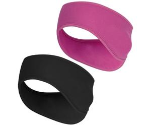 AOOSA 2 Pièces Bandeaux de Hiver, Femmes Hommes Bandeau de Sport, Thermique | Extensible Cache-Oreilles, Bandeaux de Course, Bandeau Cache Oreille pour Sports, Yoga, Danse, Running, Ski, Cyclisme