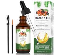 AOOSA Batana Oil, 60ml Pure et Naturelle Huile de Croissance, Hydrate le Cuir Chevelu et Les Cheveux, Nourrissante et Volumisante, Huile de Batana Bio pour Cheveux, Sourcils et Cils, Ongles, Peau