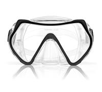 AOOSA Masque de Plongée, Masque de Snorkeling en Verre Trempé, 180° View HD Anti-buée Anti-Fuite Lunettes de Natation avec Cache-Nez pour la Plongée avec Tuba, Apnée, Natation, Unisexe