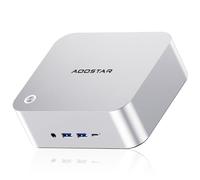 AOOSTAR MACO Mini PC Ryzen 7 H 255(jusqu'à 4,9GHz) Mini Ordinateur de Bureau 32Go DDR5 2To M.2 SSD, Micro PC Radeon 780M/OCuLink/2xUSB4/2x2,5G LAN/4 écrans 4K/Déverrouillage par Empreinte Digitale