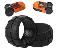 AOOSU 2 Pack Protection de roue XL Compatible pour Worx Landroid M500, M700, S300, M1000, M500 Plus, M700 Plus, L800,L1000, protections de roue Amélioration de la traction, Réglage de profil robuste
