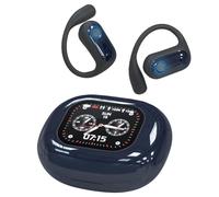 AOOSU AI Ecouteur Traducteur Instantané, 144 Langues Traducteur Vocal Instantané, Open Ear Ecouteurs Bluetooth 5.4 Ecran Tactile LCD, Casque de Traduction en Temps Réel pour Voyage Affaires Études