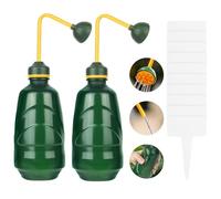 AOOSU Arrosoir Plante Interieur, 2Pcs Petit Arrosoir pour Bonsaïs, 450ml Pulvérisateur a Main pour Semis, Bonsaïs, Plantes Délicates et Fleurs (Vert)