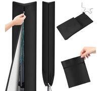 AOOSU Housse Sechoir Parapluie Imperméable, 420D Oxford Housse de Protection pour Séchoir à Linge Rotatif Coupe-Vent Etendoir Parapluie à Linge avec Fermeture éclair Et Cordon De Serrage-165×15×15cm