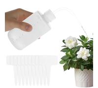 AOOSU Pissette, 3pcs 250ml Flacon Souples, Arrosoir Bouteille De Sécurité en Plastique avec Pipette Et Bouchon, Bouteille De Lavage pour Laboratoires, Squeeze Bouteilles D'Arrosage pour Plantes