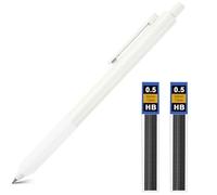 AOOSU Porte-Mines, 0,5mm Crayon Mécanique avec 2 Recharges HB | Criterium Dessin Crayons pour Enfant étudiant Dessin Esquisse illustration Architecture écriture