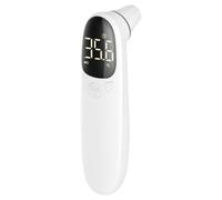 AOOSU Thermomètre Frontal et Auriculaire, Thermomètre Auriculaire, Médical sans Contact, Haute Précision, Mesure Rapide en 1 Seconde, Alerte Fièvre, Écran LED et Fonction de Mémorisation
