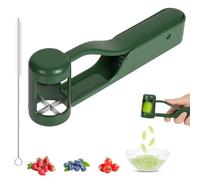 AOOTE Coupe Raisin pour Tout Petits et Bébés, Outil de Coupe de Raisins, Trancheuse de Raisin en Acier Inoxydable, Coupe-Fruits pour Jeunes Enfants, pour Salades de Légumes et Fruits