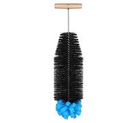 AOOTE Goupillon Bouteille, 33 cm Pinceau de Bouteille, 1pcs,Bleu | Brosse Dense pour Biberon,Brosses à Bouteilles avec Embout Doux en Coton, Goupillon Compatible avec Carafe