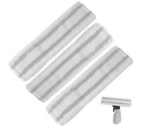 AOOTUERL Lot de 3 chiffons en microfibre pour nettoyeur de vitres Karcher WV1 WV50 WV75, pour Nettoyeur à Vapeur des Vitres, Élimine efficacement la saleté et les rayures