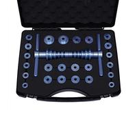 AOOUNGM Ensemble de presse pour roulements de vélo, outil de montage de moyeux en acier, ensemble de presse pour roulement intérieur de vélo, outil de montage de moyeux VTT pour différentes tailles de