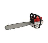 AOOUNGM Tronçonneuse à essence 2 temps Chain Saw Set 52 cc Scie à chaîne à essence Tronçonneuse à essence Auto-réarmement à essence Tronçonneuse à essence, Rouge