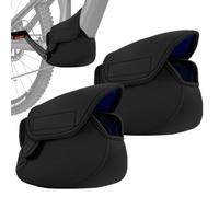 AOOWU 2PCS Housse de Protection pour Moteur, Housse Moteur Velo Électrique | pour Vélos Électriques à Moteur Central Résistant Pluie et Poussière, Convient pour Bosch, Shimano, Brose, Yamaha