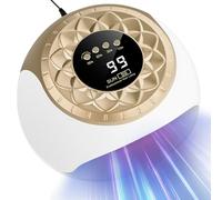 AOOWU Appareil Traitement Laser Mycose Ongles, 57 LED Dispositif des Champignons des Ongles & Lampe à Colle pour Nail Art, Dispositif de Traitement Laser pour Mycose Ongles des Pieds Réparation