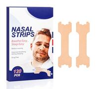 AOOWU Bandelettes Nasale, 120Pcs Bandes de Ronflement, Bandes Nasal Aanti-Ronflement, Anti Ronflement Patch Nasaux, Réduire Les Ronflements, AméLiorer La Qualité Du Sommeil