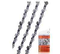 AOOWU Chaînes de Tronçonneuse Faible Rebond 3/8"LP 57 maillons, 1,3mm Lot de 3 Chaîne de Tronçonneuse, Chaîne de Rechange à Faible Rebond Compatible avec Titan TTL758CHN/ TTL759CHN/TTB355CHN/TTL632CHN