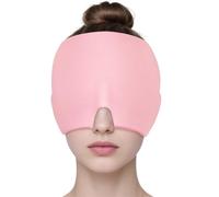 AOOWU Chapeau Migraine, 180° Bonnet Migraine Relief Cap En Gel, Réutilisable Masque Migraine Et Céphalées, Chapeau De Soulagement Des Maux De Tête Pour Les Migraines Et Soulagement Des Tensions