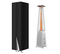 AOOWU Couverture de Chauffe-Patio, 221 * 61 * 53CM Housse pour Parasol Chauffant Exterieur Rond, Imperméable Housses de Chauffage en Oxford, Extérieur Housse de Protection pour Chauffage de Terrasse