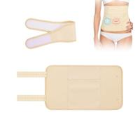 AOOWU Kit de Pack d'Huile de Ricin, Réutilisables Castor Oil Packs, Kit de compresses d'huile de ricin, Ensemble d'huile de ricin bio aide à dormir, améliore la circulation digestive, la constipation