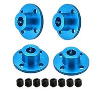 Aopin Lot de 4 coupleurs à bride rigide de 8 mm pour imprimante 3D, longueur 13 mm, connecteur coupleur de moteur, idéal pour arbre de modèle, CNC, guide moteur, encodeur DIY