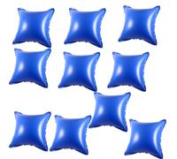 Aopunly 10pcs Coussins de piscine 122 x 122 x 60 cm Coussin d'air d'hiver pour piscine, Coussin d'air de piscine, Coussin, Coussin d'hiver pour bâche de couverture de piscine hivernage