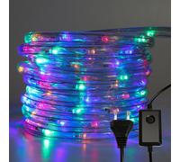 Aopunly 20M LED Tuyau lumineux Chaîne lumineuse pour l'extérieur et l'intérieur avec 480 LED Lumières de Noël Décoration multicolore