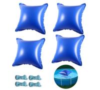 Aopunly 4pcs Coussins de piscine 122 x 122 x 60 cm Coussin d'air d'hiver pour piscine, Coussin d'air de piscine, Coussin, Coussin d'hiver pour bâche de couverture de piscine hivernage