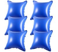 Aopunly 6pcs Coussins de piscine 122 x 122 x 60 cm Coussin d'air d'hiver pour piscine, Coussin d'air de piscine, coussin, coussin d'hiver pour bâche de couverture de piscine hivernage