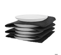 Aopunly Chauffe-assiettes électrique 34 x 30 cm pouvant accueillir jusqu'à 12 assiettes de 32 cm noir 200W