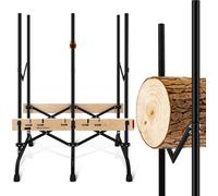 Aopunly chevalet de sciage de bois de chauffage stable tronçonneuse scie à bois chevalet de sciage de bois