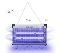 Aopunly Destructeur d'insectes électrique 40W LED lumière UV Lampe à moustiques Piège à insectes Lampe à moustiques Destructeur de mouches Piège à moustiques