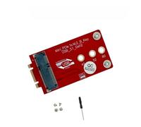 AoQhir Adaptateur M.2 Key B+M vers Mini PCIe 4G/5G Cellular Modem Converter avec USB 2.0 USB3.1, compatible avec RG200U-CN, SRM815, SRM810