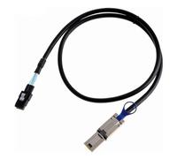 AoQhir Câble de serveur interne externe Mini SAS 8087 vers SAS HD SFF 8088 - Câble de transfert de données en cuivre haute vitesse 6 Gbit/s 28 AWG, impédance 10 Ohm (2 m)