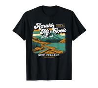 Aoraki Mount Cook Nouvelle-Zélande Vacances Vintage Southern Alps T-Shirt