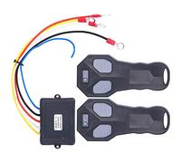 Aoresac 2PCS Wireless Winch Remote Control, Contrôleur de Treuil ATV, Remplacement électrique 12V du Camion de VTT Universal avec Fabrication Professionnelle