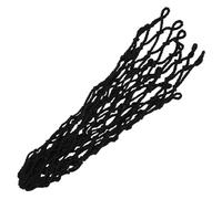 Aoresac 6 Pièces/Ensemble de Poche en Filet Longue Durée de Vie, Poche Table Billard pour Billard, Fabriquée en Fil Coton qualité Supérieure, Solide et Résistante à la (Noire)