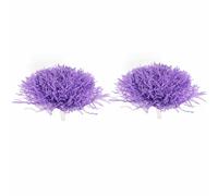 Aoresac 8 Couleurs 2 Pièces Pom-Pom Girl Pom Poms Squad Cheer Sports Party Dance Accessoires Utiles, Fabriqués dans Un Matériau de Haute qualité, Excellent Ajout pour Les événements (Violette)