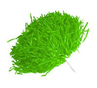 Aoresac 8 Couleurs 2 Pièces Pom-Pom Girl Pom Poms Squad Cheer Sports Party Dance Accessoires Utiles, Fabriqués dans Un Matériau de Haute qualité, Excellent Ajout pour Les événements (Vert)