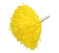 Aoresac 8 Couleurs 2 Pièces Pom-Pom Girl Pom Poms Squad Cheer Sports Party Dance Accessoires Utiles, Fabriqués dans Un Matériau de Haute qualité, Excellent Ajout pour Les événements (Jaune)