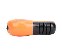 Aoresac Ajusteur électrique de Couteaux, Outil D'aiguisation de Couteau sans Fil, Mode Double Grossier et Broyage Fin avec une Batterie Rechargeable, Diamant Abrasif pour les Couteaux (Orange)