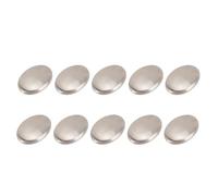 Aoresac Barre de Savon en Acier Inoxydable, Gadget de Lavage des Mains Dissolvant D'odeur pour éliminer L'odeur D'oignon D'ail de Poisson avec des Molécules de Fer et des Ions (10 pièces)