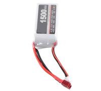 Aoresac Batterie LiPo 3S 11,1 V 1500 MAh 45C Pack pour Modèle D'aéronef | Cellules, Prise D'équilibrage XH, Quadricoptère de Course FPV, compatibilité Avion Hélicoptère Bateau, 70x35x25mm.
