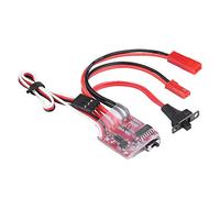 Aoresac Contrôleur de Commutateur de Treuil ESC brossé 30A pour Voiture sur Chenilles RC à L'échelle 1/10, Matériaux Haute qualité et Fabrication Exquise, adapté pour SCX10 AX10