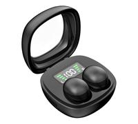 Aoresac Écouteurs Intra-Auriculaires BT, Confort Ultra Longue Durée de Vie, Suppression du Bruit ENC, Retrait et Connexion de L'affichage d'alimentation avec étui de Chargement d'une